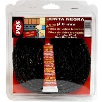 Pqs Suinplas Decoraciones – Junta de Cristal Negra 10 mm