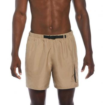 Short de Bain Nike 5 Voyage Marron