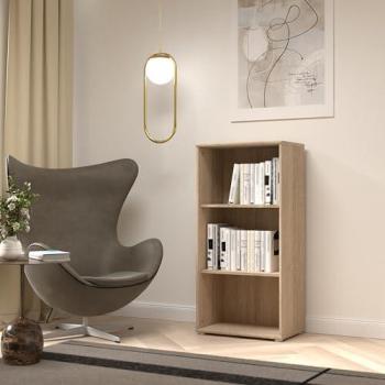 Tempra Regal von FORTE – Büro-Standmodell, 54 x 111 x 34,8 cm, Braun