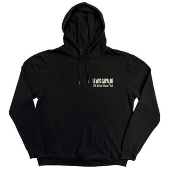 Oasis L‑Size Lewis Capaldi UK Tour Hoodie – Black