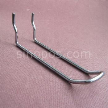 Chrome Slatwall Peg Hook