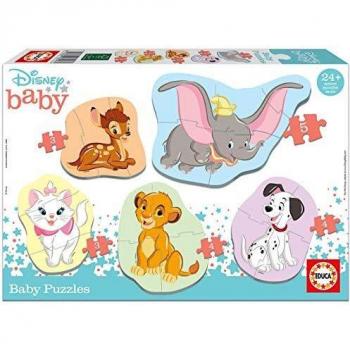 Puzzle de 60 pièces avec les bébés animaux de Disney