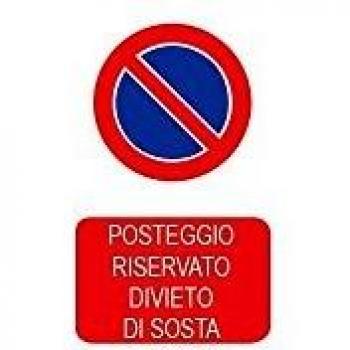 Segnaletica Ecologica Divieto di Sosta 20x30cm