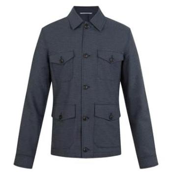 Dobell Men’s Navy Safari Utility Jacket – 4XL