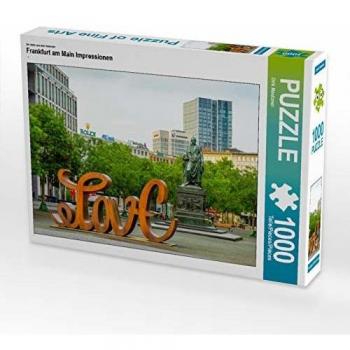 Impressionen Frankfurt am Main – 1000‑Teile‑Puzzle, 64 x 48 cm (Calvendo)