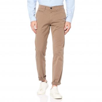 Pierre Cardin Herren Hose Lyon Voyage Chino Birds Eye beige 25, W42/L34 (Herstellergröße: 42/34)