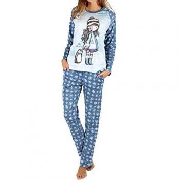 Abbigliamento Notte ADMAS 50780 XL Donna (Blu)