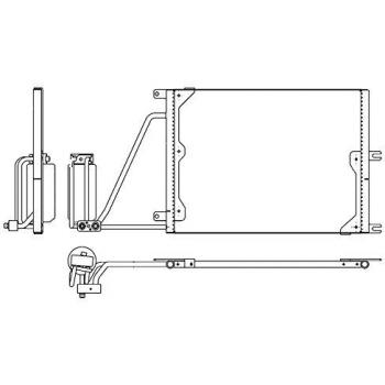 Behr Hella Service 8FC 351 037-631 Premium Line Condensatore di Raffreddamento