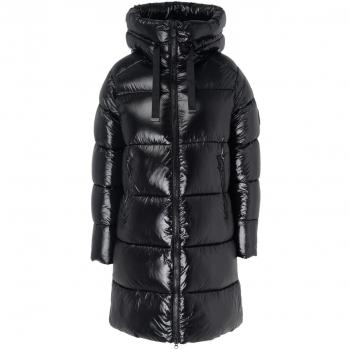 Piumino Save The Duck in nylon trapuntato lucido Nero Taglia OS