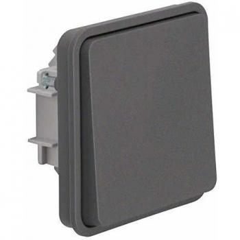 Berker Wechselschaltereinsatz 6130763515 mit Wippe lichtgrau W.1