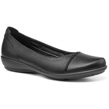 Chaussures Hotter Robyn II à enfiler en cuir Noir EU 43