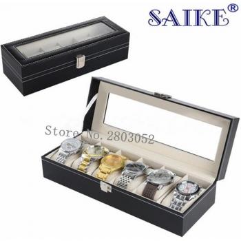 PU Leather Watch Storage Case