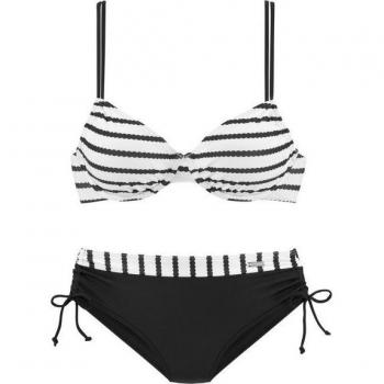 LASCANA Bikini Duale Nero e Bianco