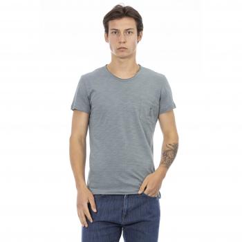 Trussardi Round Neck Short Sleeve T-Shirt