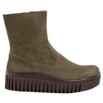 Botines Art 1531 Brighton de Mujer color Kaki