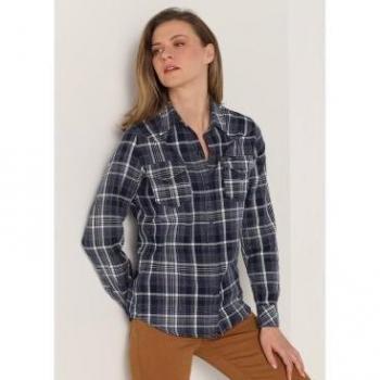 Chemise casual en coton à manches longues