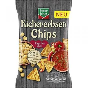 Funny Frisch Kichererbsen Chips Paprika, 80g