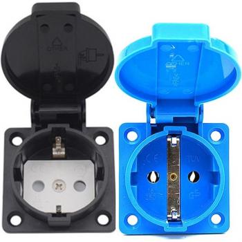 Panel de Control Europeo 16A PA66 Impermeable