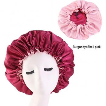 Bonnet de nuit élastique en satin