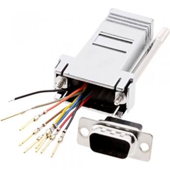 15pol. D-SUB auf RJ45 Buchsenadapter