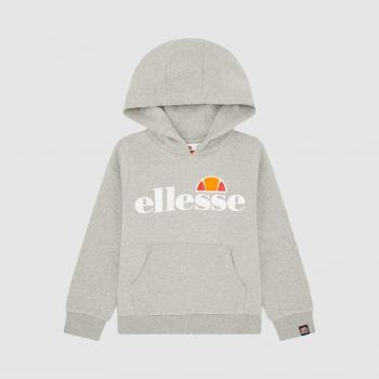Ellesse Felpa Isobel con Cappuccio Grigia 10-11 Anni
