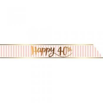 Fascia Rosso Fiamma 40° Anniversario