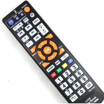 L336 Universal Remote Control for TV, DVD, Cable, and Satellite
