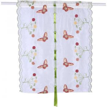 Voile Doux Polyesthénique : Rideaux pour Fenêtre, Salon, Chambre