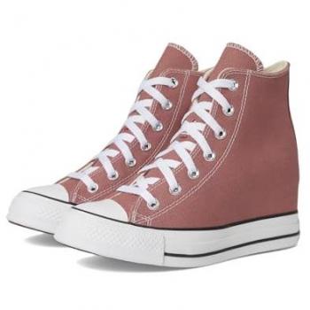 Converse Chuck Taylor Wedge Platform Classica Rosé/Bianco