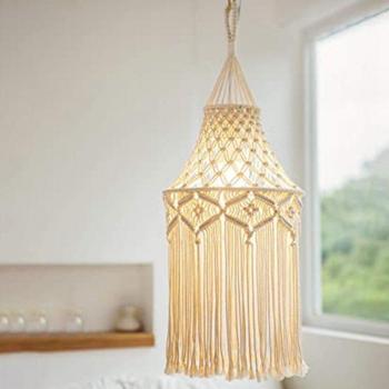 Macrame Lamp Shade for Home Decor