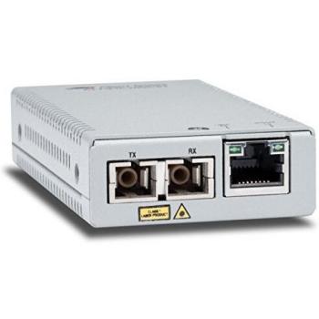 Convertidor de Medio Allied Telesis AT-MMC2000/SC-60, 1000 Mbit/s, 850 NM Multimodo, Color Plata