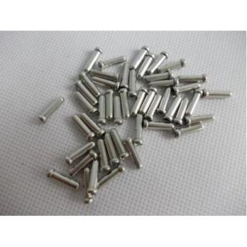 Bolany 50 pcs Bicycle Brake Shift Inner Cable Tips