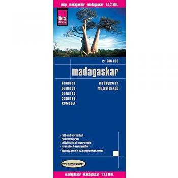 Reise Know-How Landkarte Madagaskar / Madagascar (1:1.200.000)