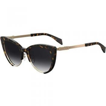 Moschino 040/S 0086 Dark Havana 9o Dark Gray Gradient Sunglasses