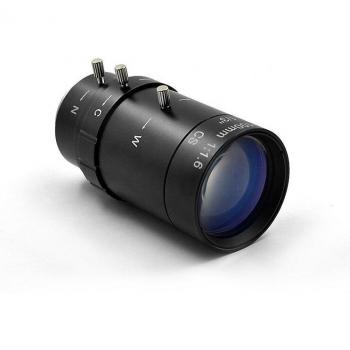 Lente CCTV Varifocal CS F1.6 5‑100 mm Zoom Manual