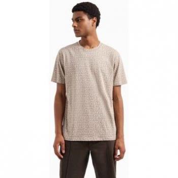 Armani Exchange Short Sleeve Lettered T-Shirt for Men