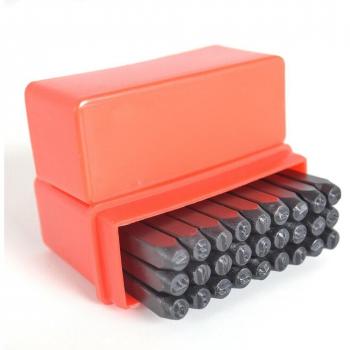 27pcs Alloy Steel Leather Stamping Punches for Alphabet Letters