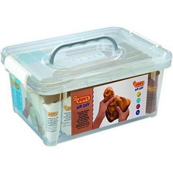 JOVI PASTA MODELAR JOVI 500 GRS SCHOOLPACK 7 UDS+20 HERRAMIENTAS PASTA MODELAR 27x27x18 Cms
