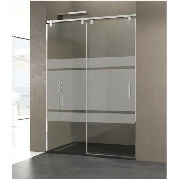 Mampara de Baño Futura 105x195cm, Corredera y Acabado Cromo