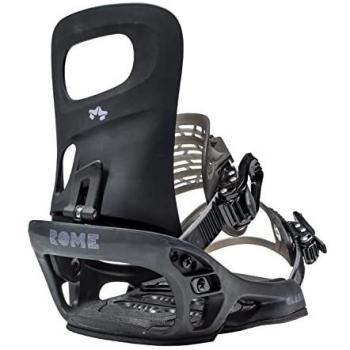 Attacco Snowboard Rome Glade M-L Nero