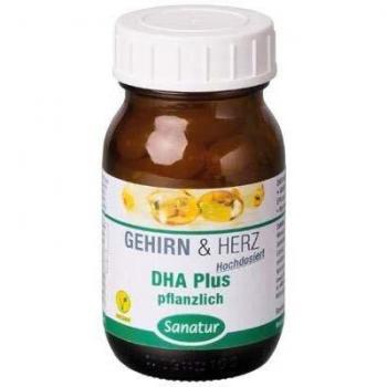 DHA Plus pflanzlich Kapseln 80stk