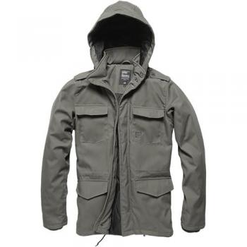 Vintage Industries Darren Parka Grigio S