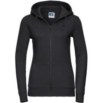 Russell Athletic Women's French Navy Zip‑Up Sweatshirt – Large