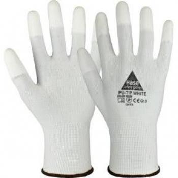 Hase PU-Tip-White, Montagehandschuh, Größe 9