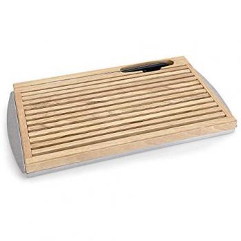 Planche à découper en inox pour pain 480 mm x 255 mm x 35 mm