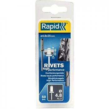 Rapid Rivets High Performance 4.8 x 25 mm, 50 Pieces
