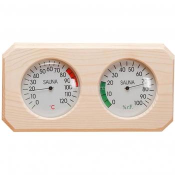 Indoor Humidity and Temperature Sauna Gauge