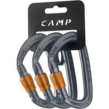 CAMP Set di 3 Moschettoni Orbit Lock