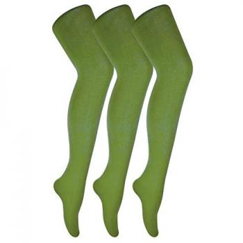 3 Pair Opaque 80 Denier Tights