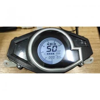 48V/60V/72V LCD Speedometer for Motorcycles and Electric Bicycles